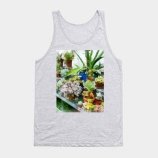 Greenhouse With Cactus Tank Top